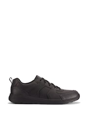 Clarks Black Wide Fit (G) Leather Daze Loop Shoes - Image 1 of 7