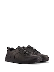 Clarks Black Wide Fit (G) Leather Daze Loop Shoes - Image 4 of 7