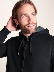 Crno - Tog 24 Ramsey Supersoft Sherpa Lined Zip Hoodie - Slika 5 od 7