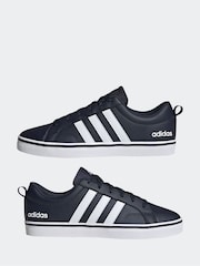 adidas Blue VS Pace Trainers - Image 4 of 9