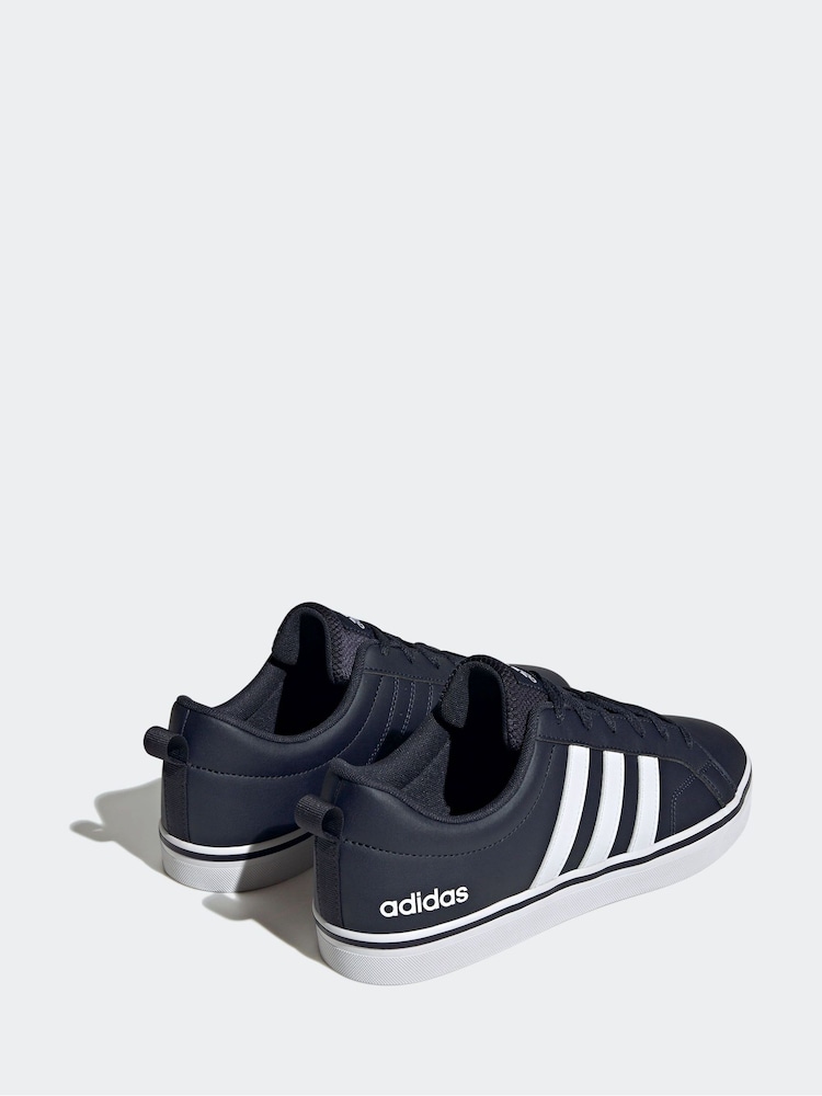 adidas Blue VS Pace Trainers - Image 5 of 9
