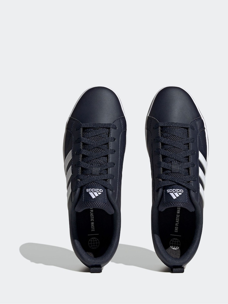 adidas Blue VS Pace Trainers - Image 8 of 9