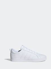 adidas White Chrome VS Pace Trainers - Image 4 of 11