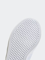 adidas White Chrome VS Pace Trainers - Image 10 of 11