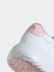 adidas White Grand Court Platform Shoes - Image 8 of 8