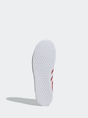 adidas Originals Dark Red Junior Gazelle Trainers - Image 12 of 14