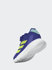 adidas Blue Duramo Trainers - Image 5 of 18