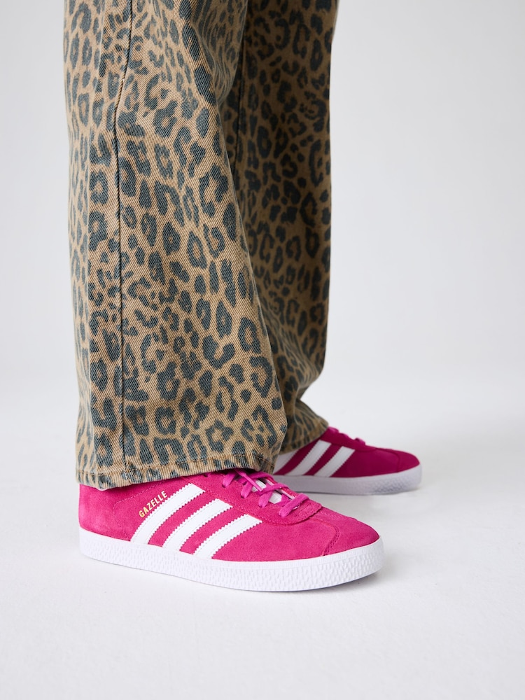 adidas Originals Pink Gazelle Trainers - Image 2 of 12