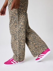 adidas Originals Pink Gazelle Trainers - Image 3 of 12