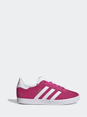 adidas Originals Pink Gazelle Trainers - Image 5 of 12