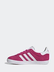 adidas Originals Pink Gazelle Trainers - Image 6 of 12
