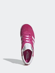 adidas Originals Pink Gazelle Trainers - Image 9 of 12
