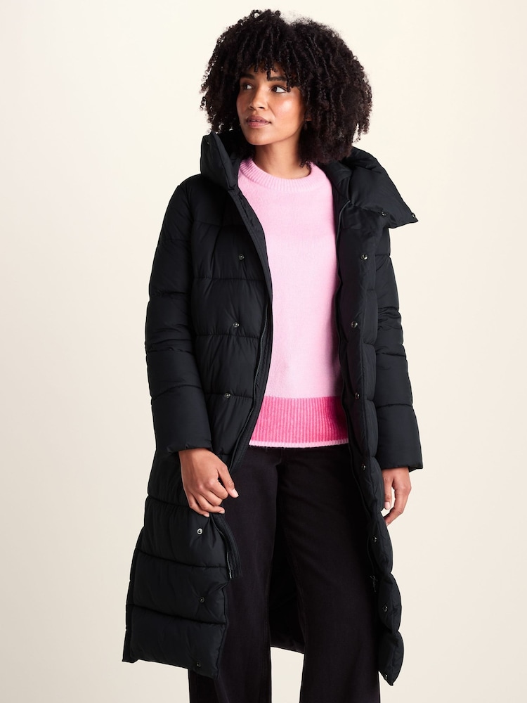 Tog 24 Black Bartlett Longline Insulated Padded Coat - Image 1 of 7 Tog 24 Black Bartlett Longline Insulated Padded Coat - Image 1 of 7