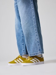 adidas Yellow Gazelle Shoes - Image 1 of 17