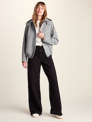 Tog 24 Grey Robyn Waterproof Short Trench Coat - Image 2 of 7