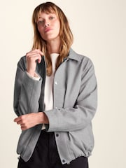 Tog 24 Grey Robyn Waterproof Short Trench Coat - Image 5 of 7