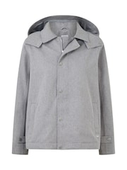 Tog 24 Grey Robyn Waterproof Short Trench Coat - Image 7 of 7