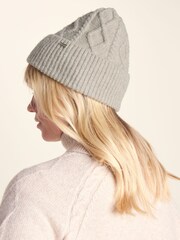 Marrón - Tog 24 Janice Supersoft Cable Knit Beanie - Imagen 3 de 4