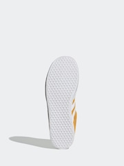 adidas Originals Yellow Gazelle Trainers - Image 11 of 13