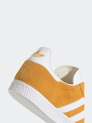 adidas Originals Yellow Gazelle Trainers - Image 13 of 13