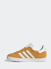 adidas Originals Yellow Gazelle Trainers - Image 7 of 13