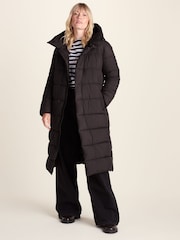 Tog 24 Brown Bartlett Longline Insulated Padded Coat - Image 3 of 8