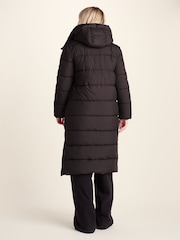 Tog 24 Brown Bartlett Longline Insulated Padded Coat - Image 4 of 8