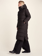 Tog 24 Brown Bartlett Longline Insulated Padded Coat - Image 7 of 8