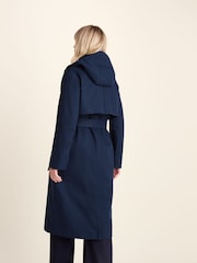 Plavo - Tog 24 Jemima Waterproof Longline Belted Trench Jacket - Slika 4 od 12