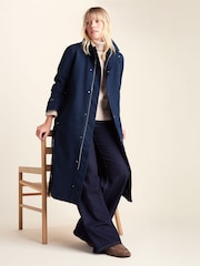 Plavo - Tog 24 Jemima Waterproof Longline Belted Trench Jacket - Slika 5 od 12