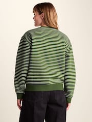 Tog 24 Joyce Supersoft Crew Neck Striped Sweatshirt - Bild 3 av 6