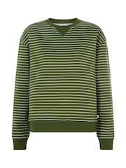 Tog 24 Joyce Supersoft Crew Neck Striped Sweatshirt - Bild 6 av 6