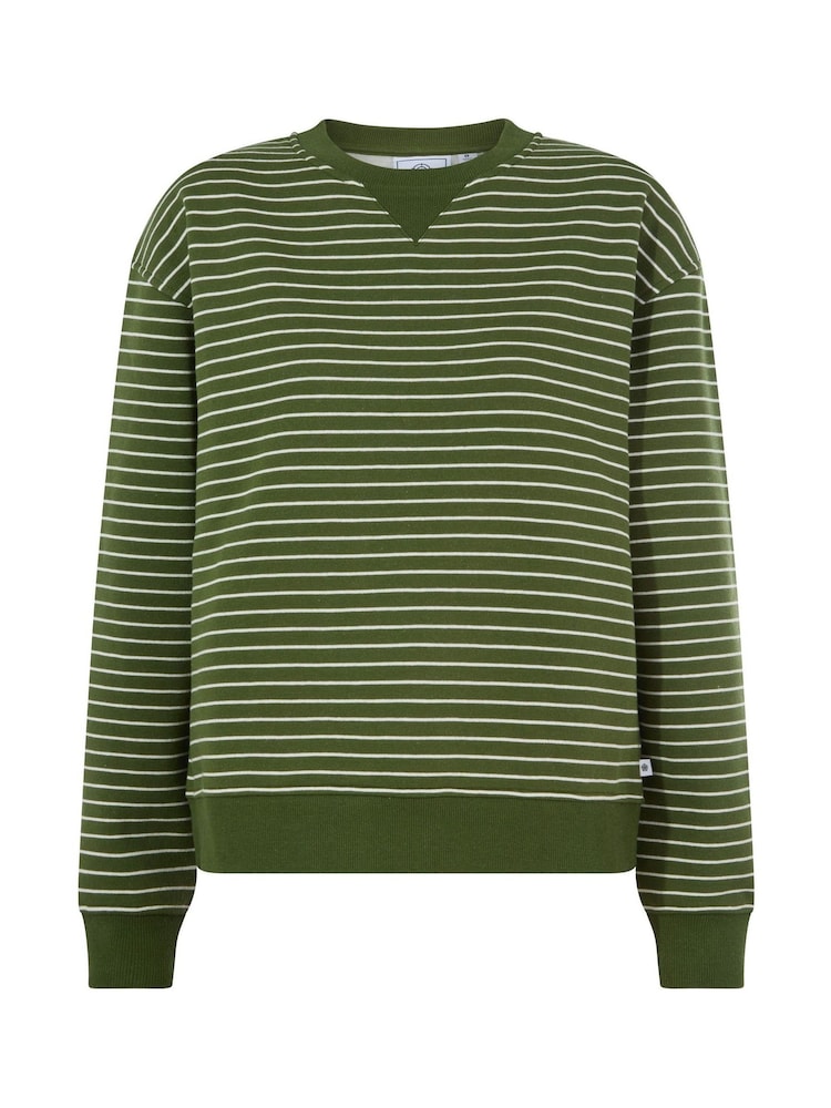 Tog 24 Joyce Supersoft Crew Neck Striped Sweatshirt - Bild 6 av 6