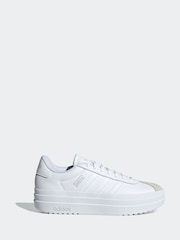 adidas White VL Court Bold Trainers - Image 1 of 8