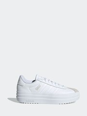 adidas White VL Court Bold Trainers - Image 15 of 17