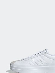 adidas White VL Court Bold Trainers - Image 2 of 8