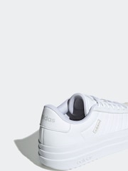 adidas White VL Court Bold Trainers - Image 4 of 8