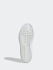 adidas White VL Court Bold Trainers - Image 6 of 8