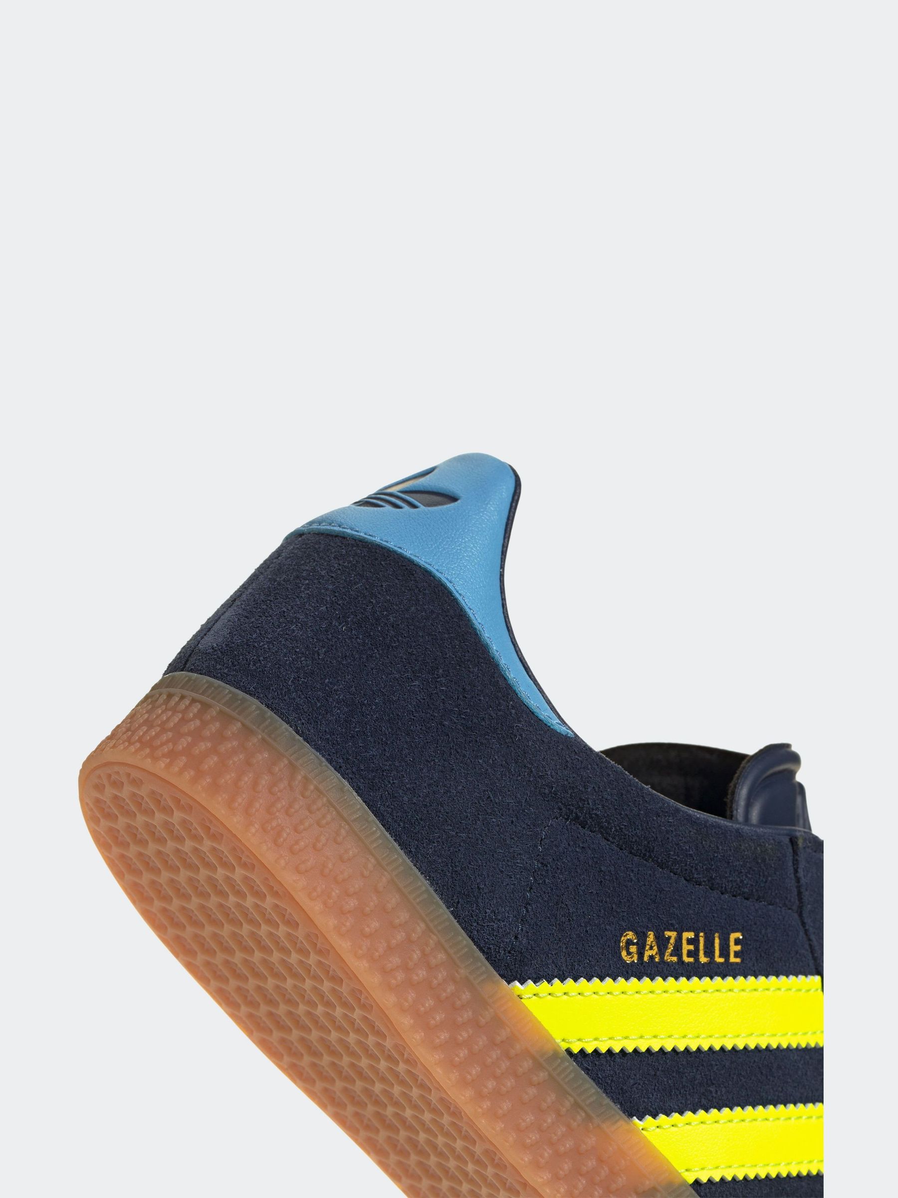Buy adidas Originals Dark Blue Junior Gazelle Trainers from