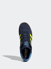 adidas Originals Dark Blue Junior Gazelle Trainers - Image 7 of 15
