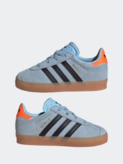 أزرق - حذاء رياضي Gazelle من adidas Originals - صورة 10 من 10