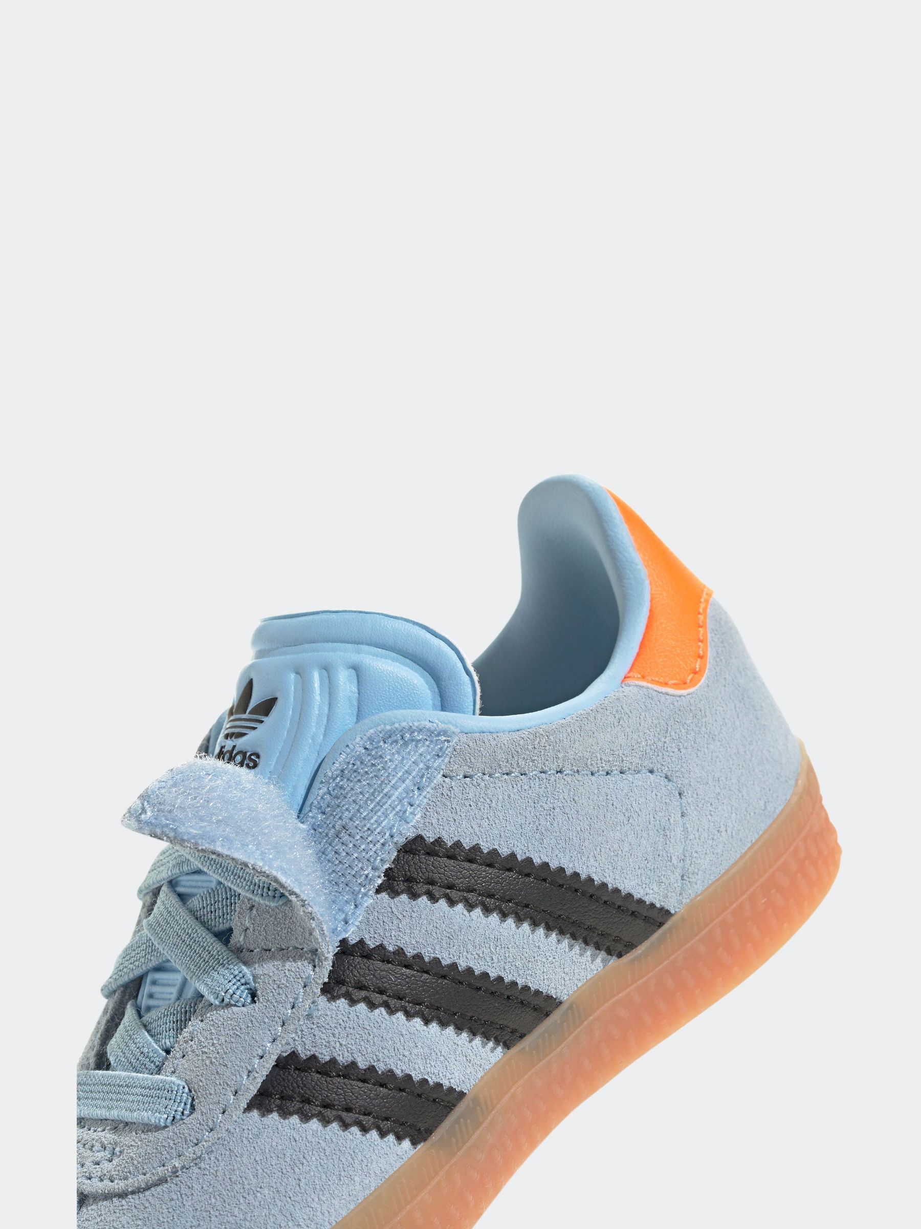 Buy adidas Originals Blue Gazelle Trainers from Next Luxembourg