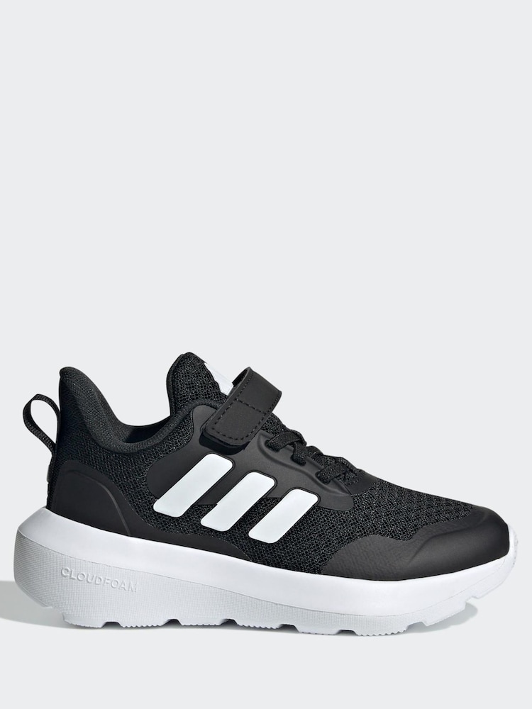 adidas Black/White Sheep Fortarun 3.0 Trainers - Image 1 of 9
