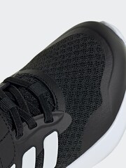 adidas Black/White Sheep Fortarun 3.0 Trainers - Image 8 of 9