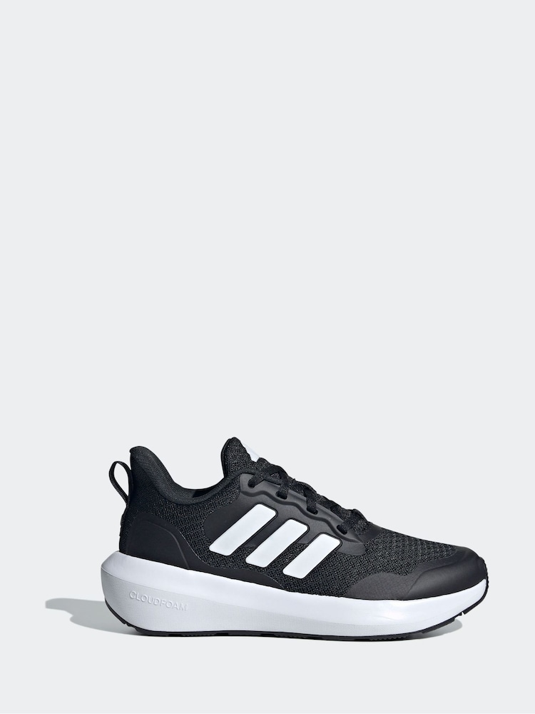 adidas Black Kids Fortarun 3.0 Trainers - Image 1 of 9