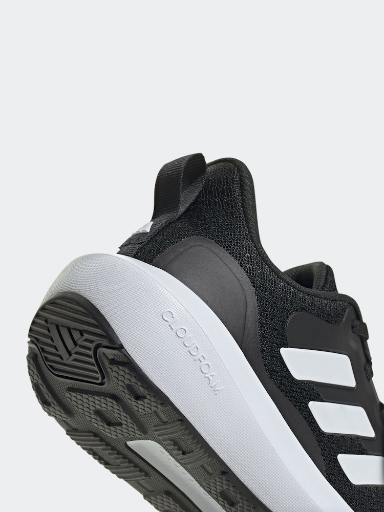 adidas Black Kids Fortarun 3.0 Trainers - Image 9 of 9