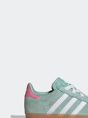 Vert clair - Adidas Originals Gazelle Infant Kids Trainers - Image 1 de 12