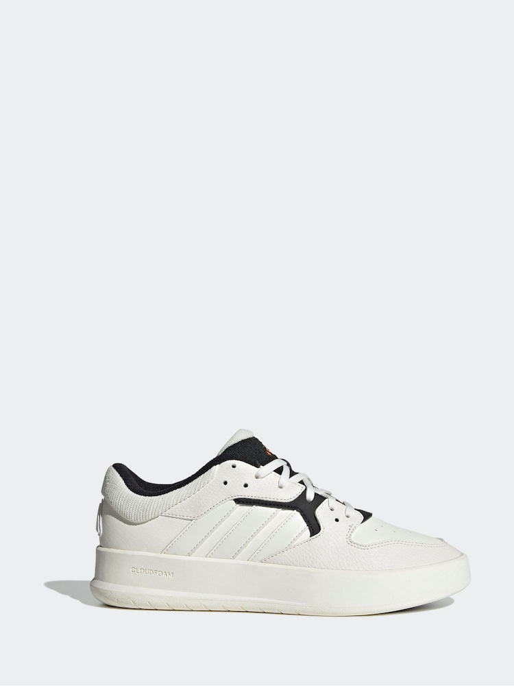 adidas Cream White Court 24 Trainers - Image 1 of 17