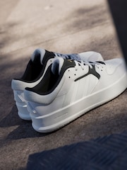 adidas Cream White Court 24 Trainers - Image 6 of 17