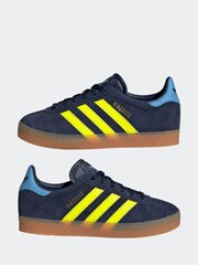 adidas Navy Blue Gazelle Shoes - Image 11 of 20